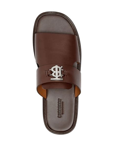 burberry monogram motif cotton and leather espadrilles|Women’s Designer Sandals .